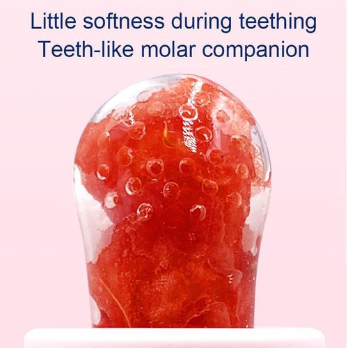 Baby Fruit Feeder Pacifier Fresh Food Nibbler Infant Fruit Teething Toy Food Grade Silicone Pouches for Toddlers New NO5272