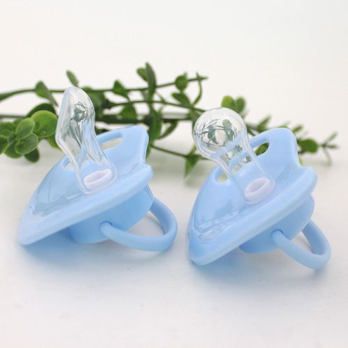 2pcs Silicone Baby Pacifiers For Breastfed Babies