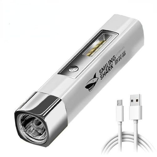 Mini Flashlight Side Portable Waterproof Rechargeable Torch