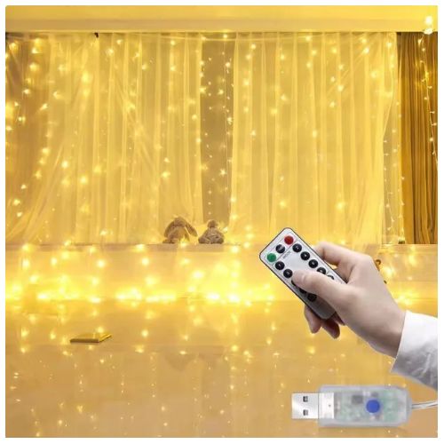 LED String Light Decoration USB Remote Control Fairy Light