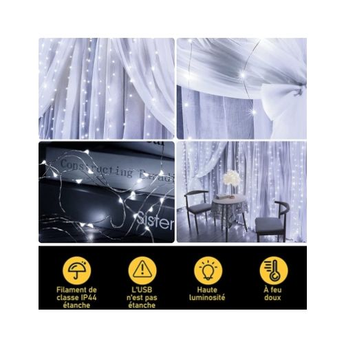 LED String Light Decoration USB Remote Control Fairy Light