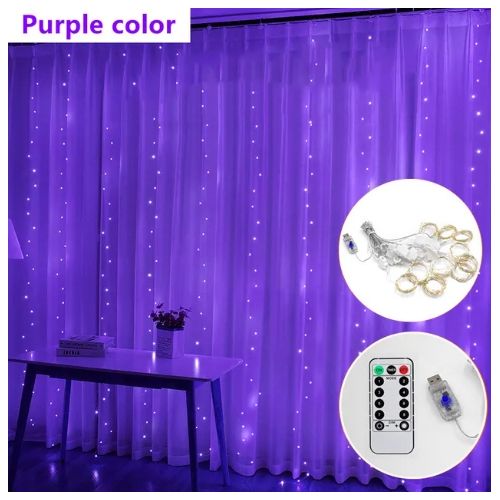 LED String Light Decoration USB Remote Control Fairy Light