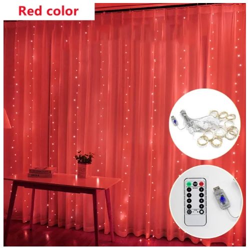 LED String Light Decoration USB Remote Control Fairy Light