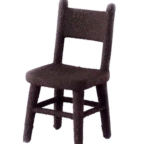 1/64 Mini Furniture, Chair Single Handmade  Solid Chair