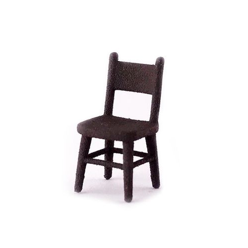 1/64 Mini Furniture, Chair Single Handmade  Solid Chair