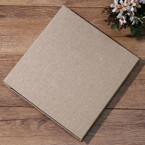 Simple Linen Selfadhesive Film Album Retro Family Large Capacity Handmade Creative Gifts