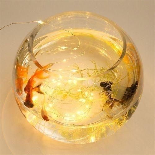 LED Battery Powered Copper Wire Fairy String Light Waterproof For Garden Outdoor Party Christmas Decor