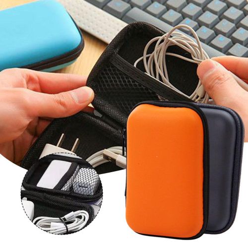 Simple Earphone Storage Case Portable Shock-proof Earphone