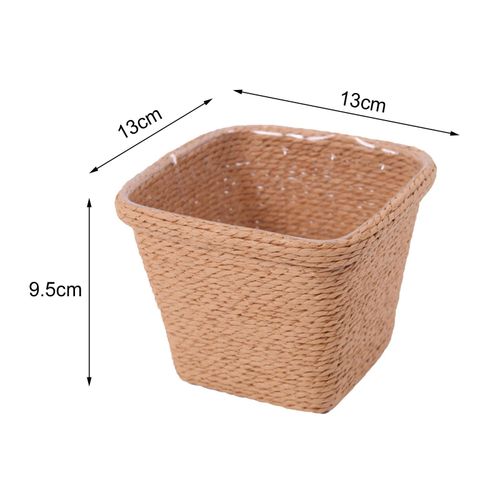Modern Storage Organizer Wicker Storage Baskets For Laundry Room Shelf