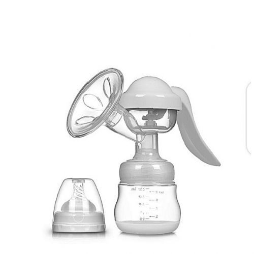 Manual Breast Pump - White