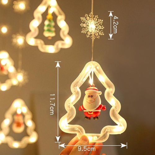 New  Decorative Lights Lighting Chain Star Lights Christmas Tree Lamp String Lighting Chain Led Usb8 Function Remote Control