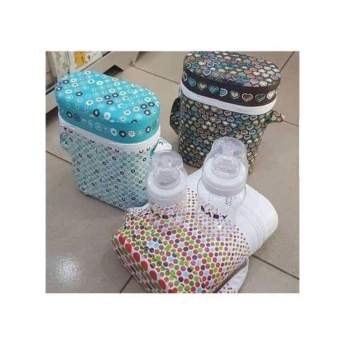 Other Baby Bottle Milk Warmer With 2 Bottles - Multicolor