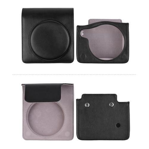 Portable Instant Camera Case Carry Bag PU Leather with