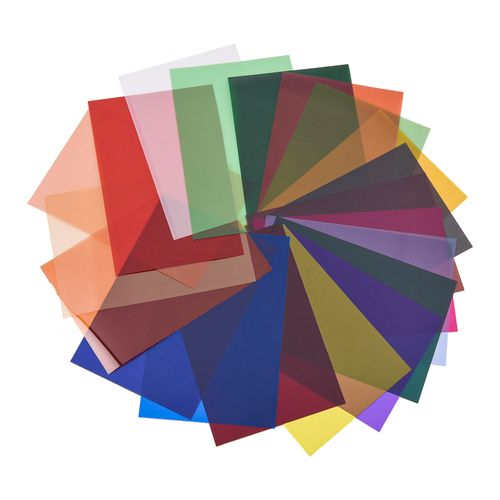 20pcs Color Correction  Light Filter Sheet Color Correction