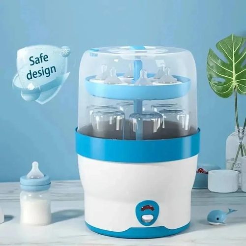 Safe Design Steam Sterilizer,  Blue White