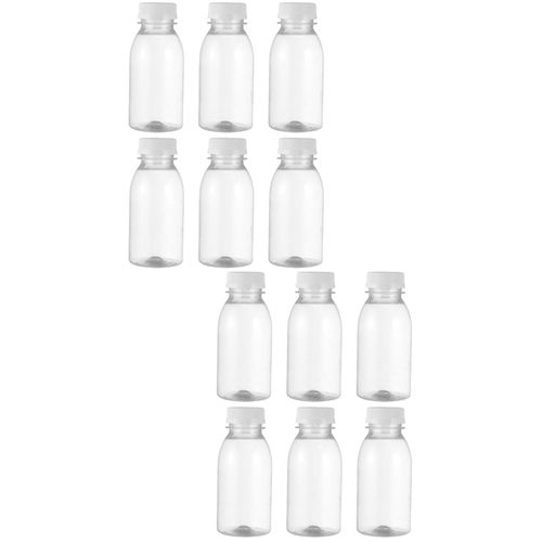 18/12/6pcs Water Bottle Milk Bottles all Juice Bottles Leakproof Milk Bottles Portable Beverage Bottles Shot Shots