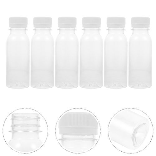 18/12/6pcs Water Bottle Milk Bottles all Juice Bottles Leakproof Milk Bottles Portable Beverage Bottles Shot Shots