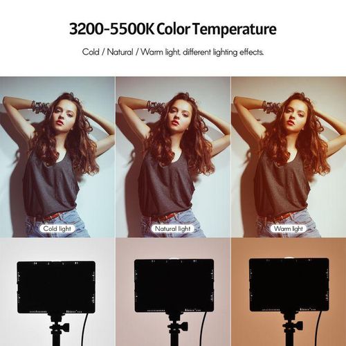 Andoer USB LED Video Photography Lighting Kit - 1.48m - 2pcs