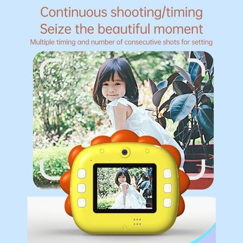Kids Camera Instant Thermal Printer 2.4 Inch Screen 12MP
