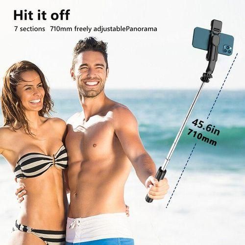 Bluetooth Selfie Stick Tripod  Fill Light  Bluetooth Remote Control