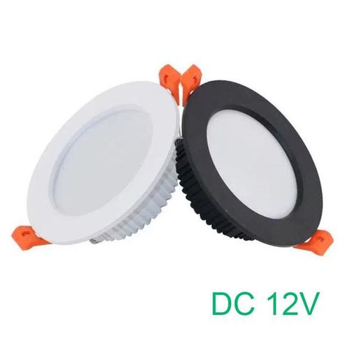 Dc 12v Led Downlight Ceiling Spotlight 3w 7w 9w 12w Recessed Grille Ultra-Thin Downlight Black White