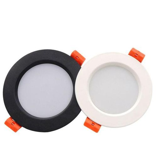 Dc 12v Led Downlight Ceiling Spotlight 3w 7w 9w 12w Recessed Grille Ultra-Thin Downlight Black White