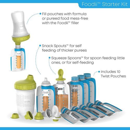 Baby Food Starter Kit - White