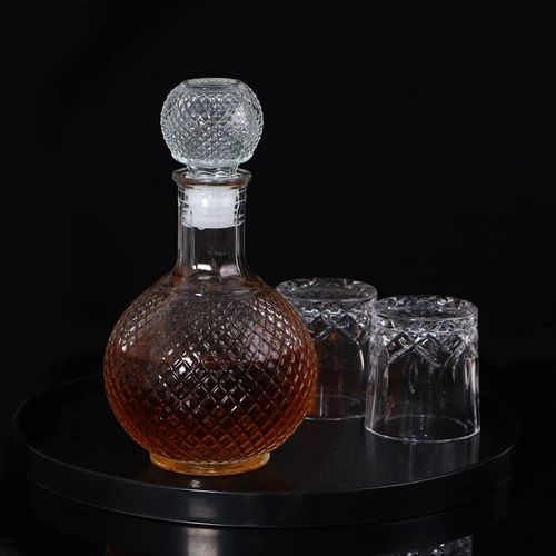 Glass Decanter with Airtight Stopper