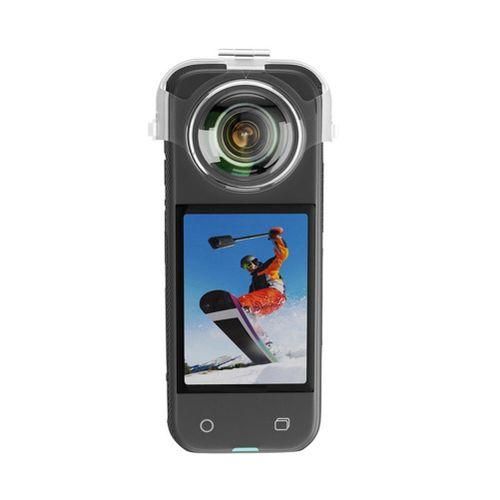 915 Generation Transparent Lens for Insta 360 X3 DustProof Protective Cover AntiDrop Camera Case for Insta 360 ONE X3