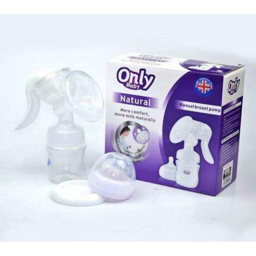 Only Baby Manual Breast Pump-White