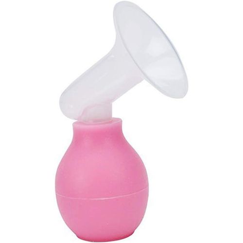 Manual breast pump.Nursing mother breast pump