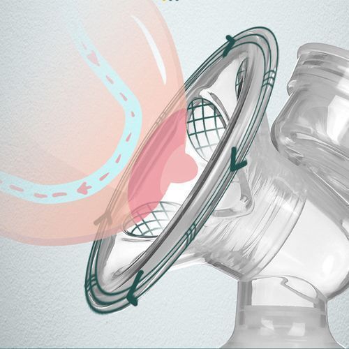 Manual Breast Pump Powerful Suction Cup Milk Extractor - Colorless