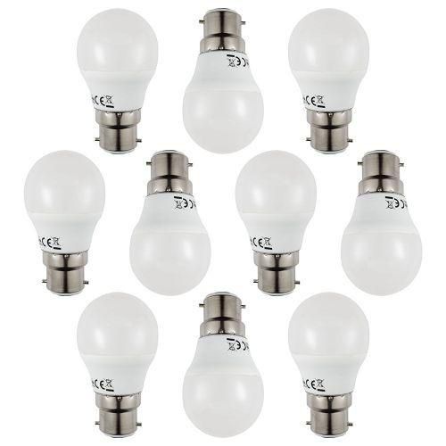 10 Pack of Led Bulbs 5W - White