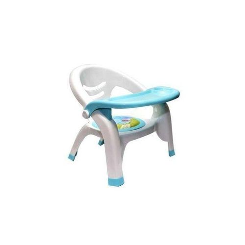 Baby Feeding Chair - Blue/White