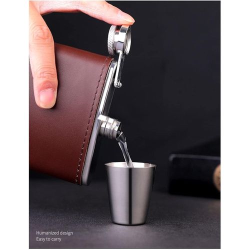 Stainless Steel Wine Bottle- Color Silver