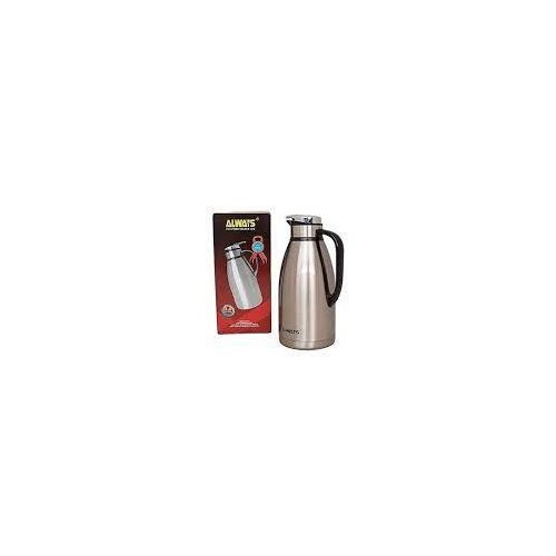 Always Pressing 2L Stainless Steel Vacuum Flask- Silver