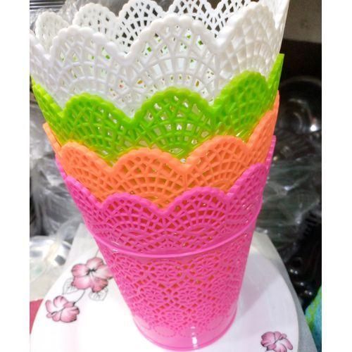 Netted Plastic Spoon And Fork Holder