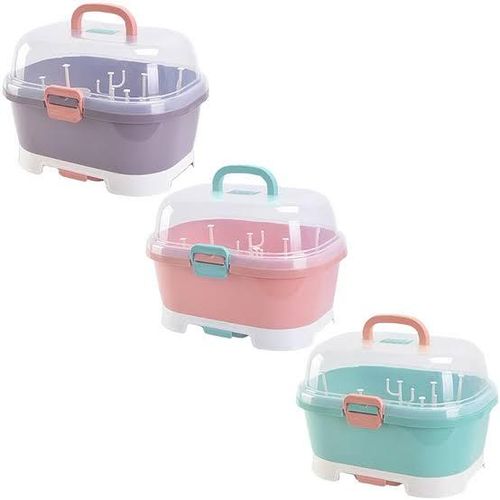Generix Pink Baby bottle storage rack