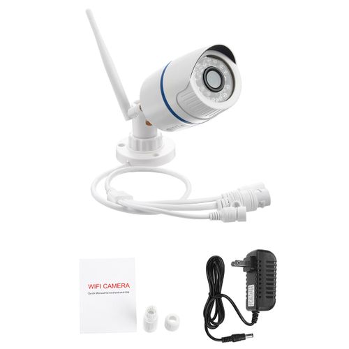 HD 1080P Camera 1080P Wifi Indoor Outdoor Camera Bullet Security Camera Wireless CCTV Waterproof Camera Camhi APP Audio US Plug