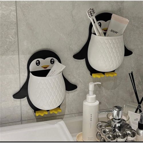 Pink Penguin Wall Storage Unit.