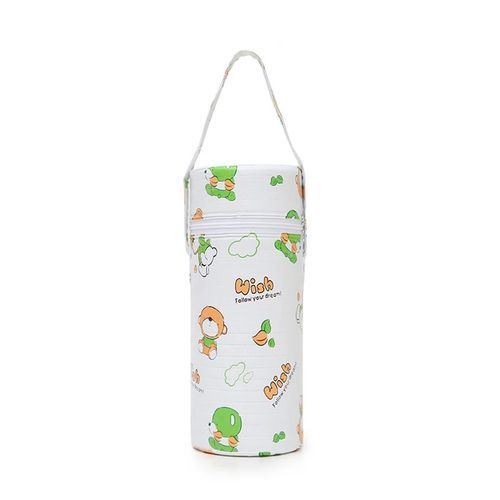 Single Baby Bottle Warmer -  White, Green