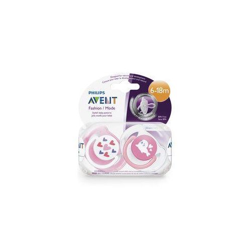 Avent Philips Pacifier 2 In 1-Pink