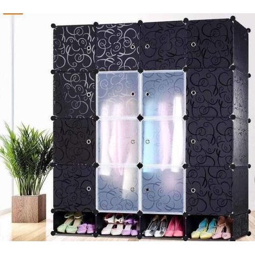 High Quality Plastic Foldable Wardrobe Cabinet Storage