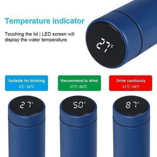 Stainless Steel LED Digital Flask, 0.35Liitre