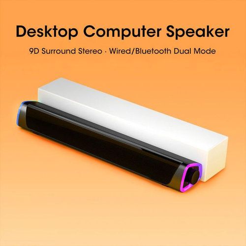Bluetooth Computer Speaker Stereo Subwoofer Soundbar 3d Home Surround For Macbook Lap Notebook Pc Music Player Loudspeaker