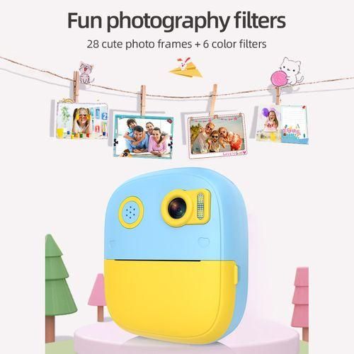 Kids Instant Print Camera Kids Digital Camera 1080P Digital