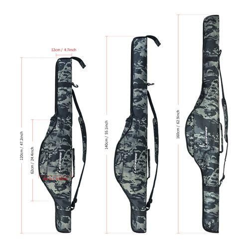 Foldable Fishing Pole Bag Fishing Tackle Storage Bags