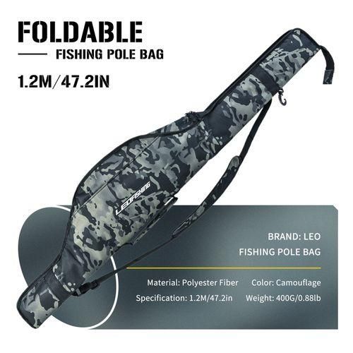 Foldable Fishing Pole Bag Fishing Tackle Storage Bags