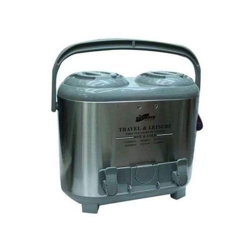 Daydays 12 Litres Twin Hot & Cold Thermos Coffee Water Flask Tea Pot Warmer Storage Bottle- Multicolor