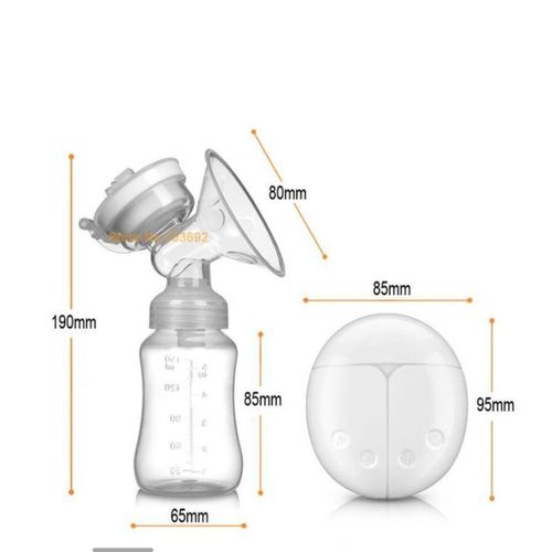 Intelligent Double Electric Breast Pump-White